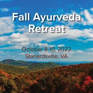 Product Image Fall Ayurveda Retreat to Stanardsville, VA October 8-10, 2022 with Sage & Fettle Ayurveda with Angelina Fox, ERYT500, YACEP, Yoga Teacher and Ayurveda Health Counselor
